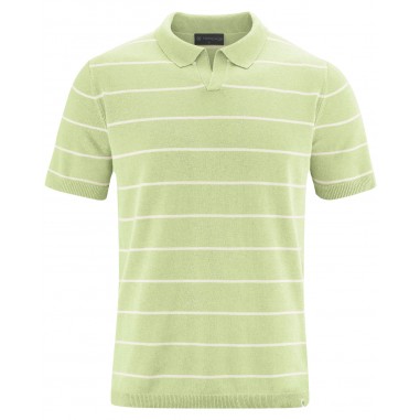 Striped polo shirt - HEMPAGE