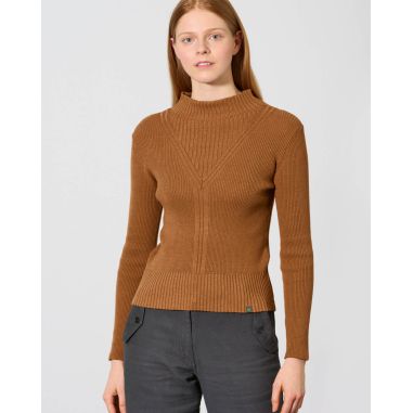 Geometrischer Muster -Netzpullover