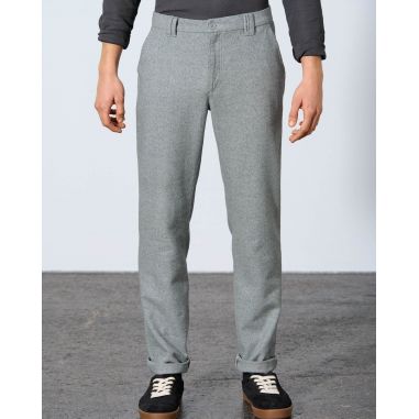 Pantalón chino de hombre de cáñamo reciclado