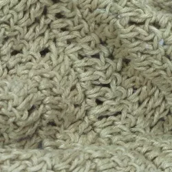 Large pure hemp crochet wipe 2