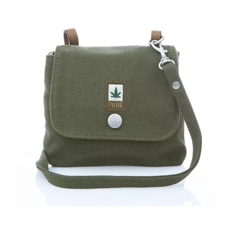 Mini women's or children's bag in hemp and organic cotton