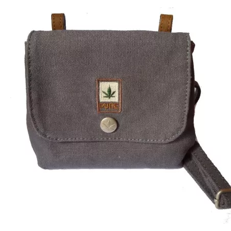 Mini women's or children's bag in hemp and organic cotton