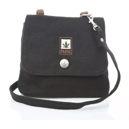 Mini women's or children's bag in hemp and organic cotton