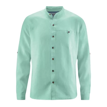 Chemise col mao - Pur chanvre