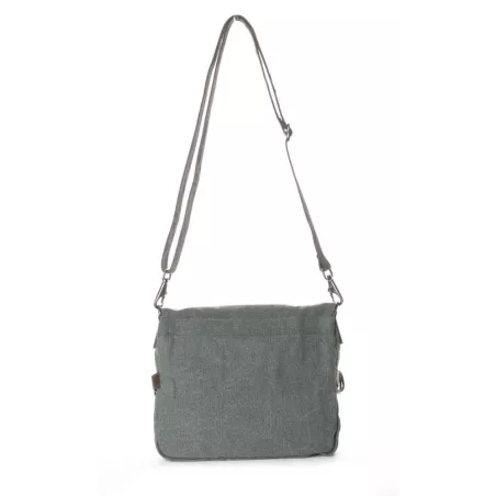 Hemp canvas shoulder bag