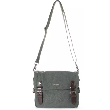 Hemp canvas shoulder bag