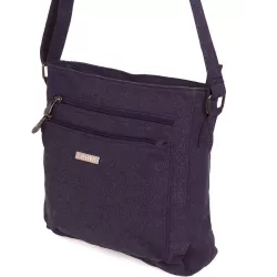 Hemp and organic cotton shoulder bag