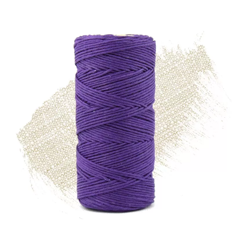 Color string 1 mm waxed - 90 m