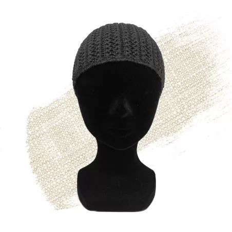 Pure hemp knitting hat