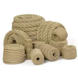 3-strand rope samples - 100% hemp