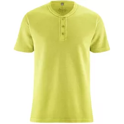 Polo round neck pique stitch - reverse collar