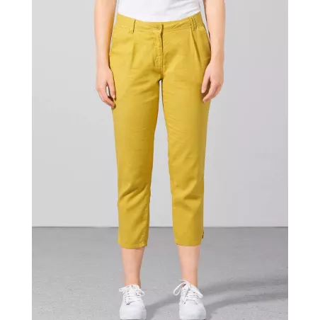 Pantalon coton bio femme