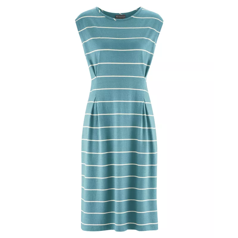 Striped dress - hemp