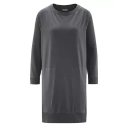 Kleid aus Hanfsweat