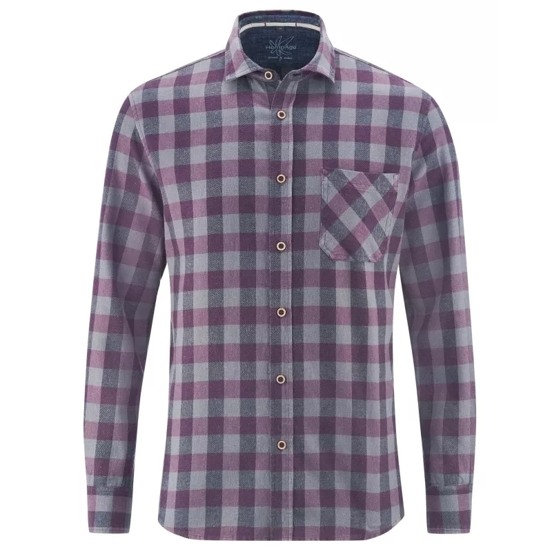 Chemise hiver carreaux