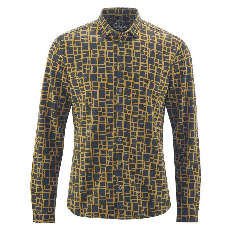 Camisa de moda manga larga Hombre