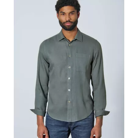 hemp shirt, crepe fabric, ecological