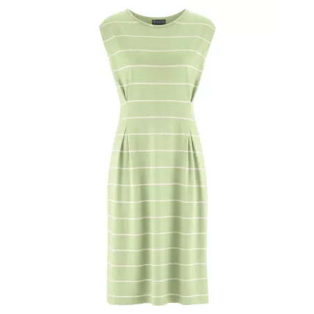 Striped dress - hemp