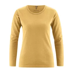 The organic cotton hemp round neck T-shirt