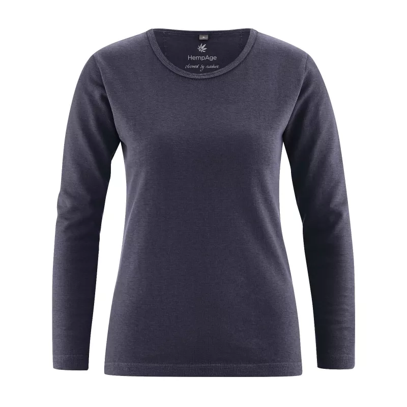 The organic cotton hemp round neck T-shirt