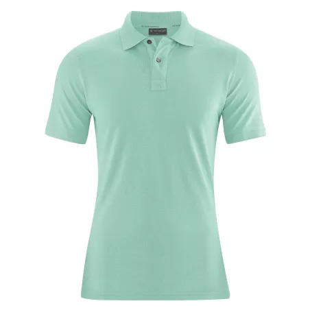 Men's jersey polo shirt