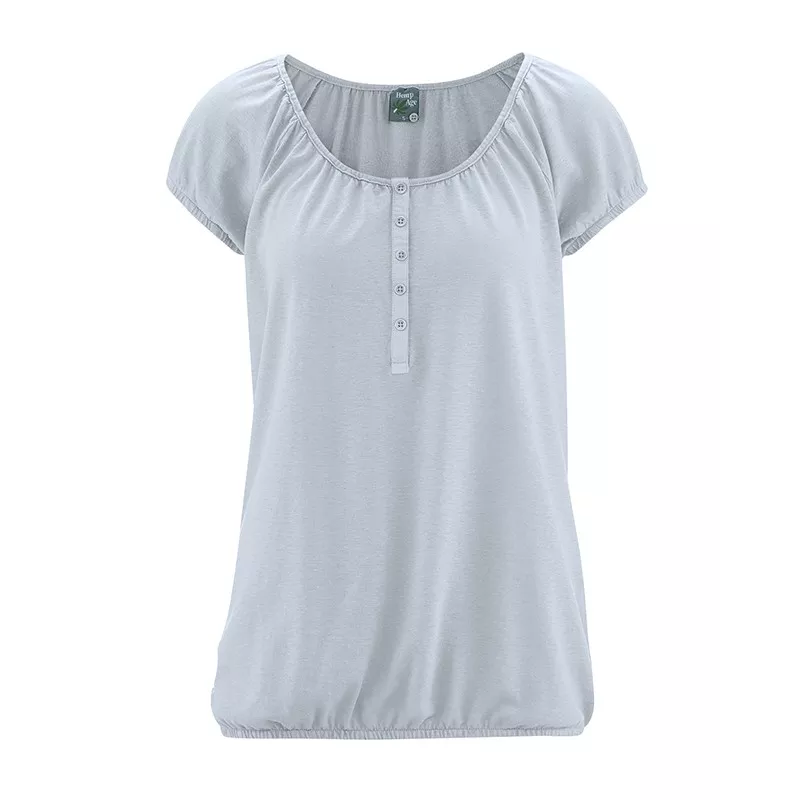 Blouse estivale chanvre/coton bio