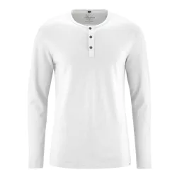 Henley T-shirt - Buttoned man