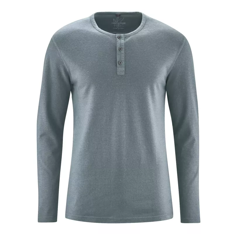 Camiseta Henley - Hombre atónito