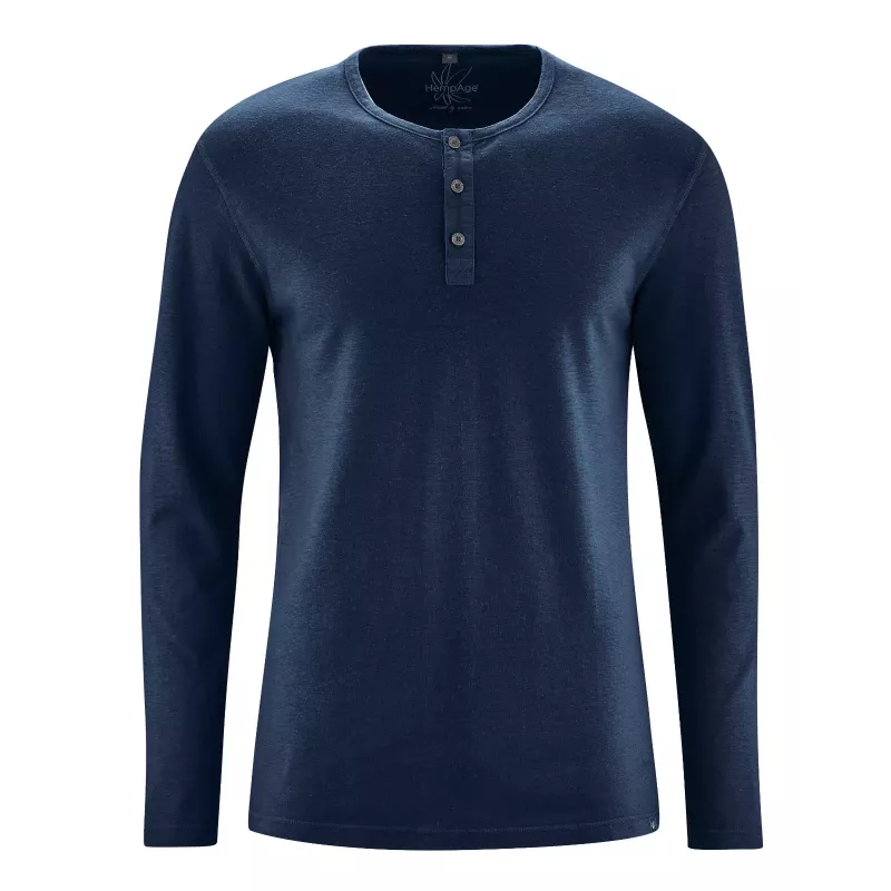 Camiseta Henley - Hombre atónito