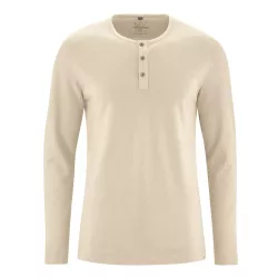 Henley T-shirt - Buttoned man 2