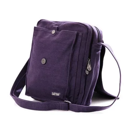 A4 grande Bolso de hombro de hombre con solapa