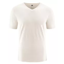 T-shirt scollo a V da uomo 2