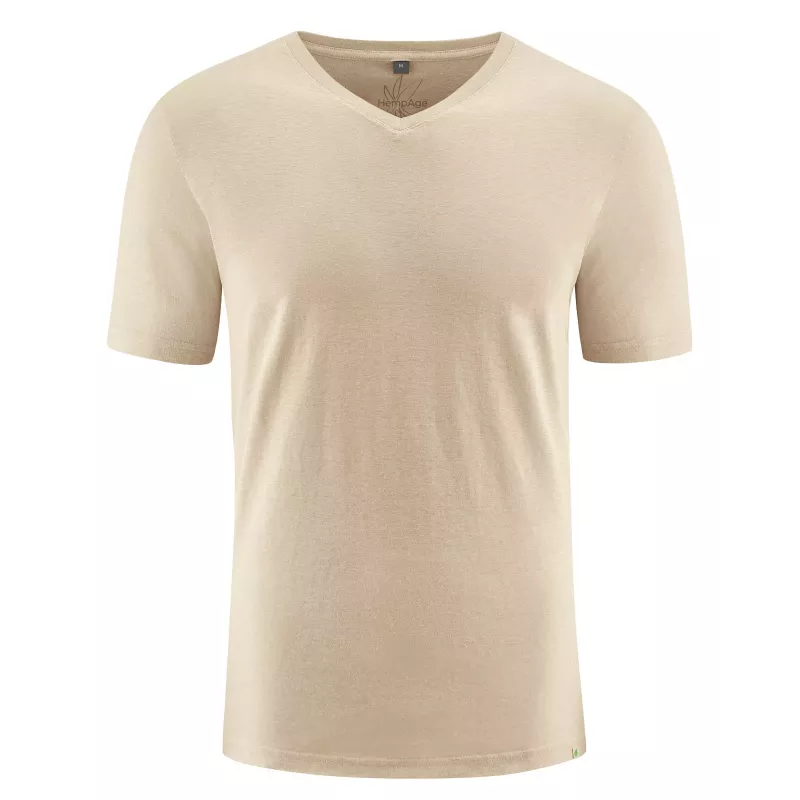 T-Shirt col "V" Homme