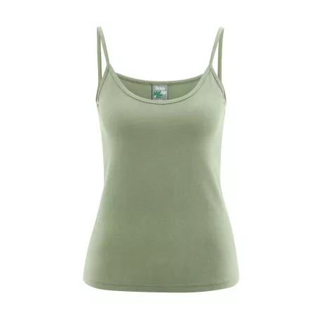 Organic cotton and hemp strappy top