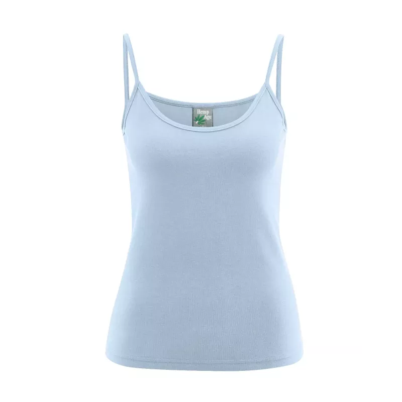 Organic cotton and hemp strappy top