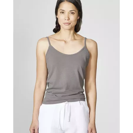 Organic cotton and hemp strappy top