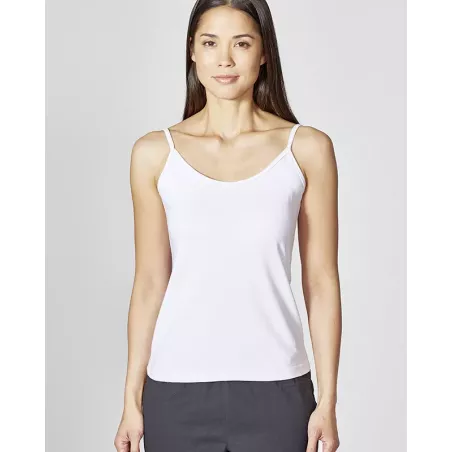 Organic cotton and hemp strappy top