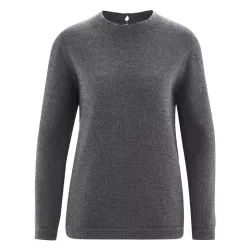 Women's sweater in wool and organic fibers 2