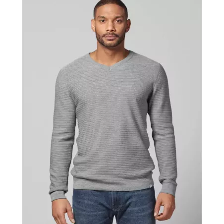 Men's sweater hemp and wool