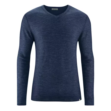 Men's sweater hemp and wool