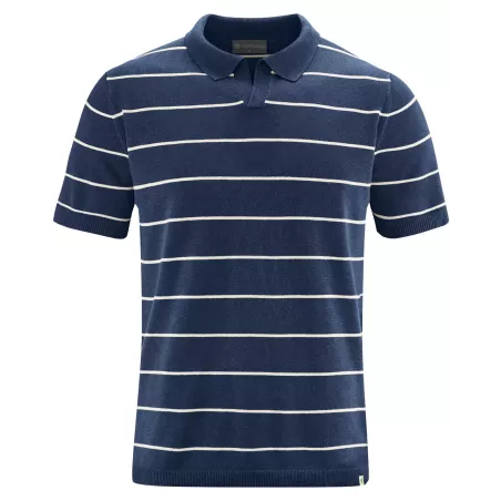 Striped polo shirt - HEMPAGE