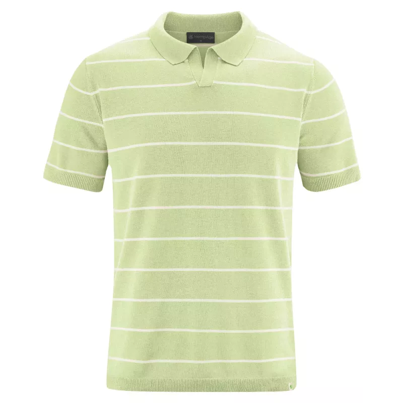 Gestreiftes Poloshirt - HEMPAGE