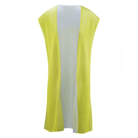 Long sleeveless vest