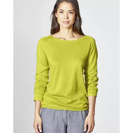 Bio Baumwolle/Huff leichte Pullover