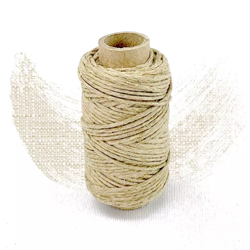 1 mm waxed - hemp twine