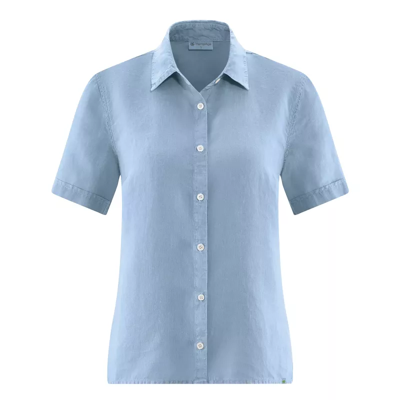 Camicia senza maniche - 100% Canapa - HempAge