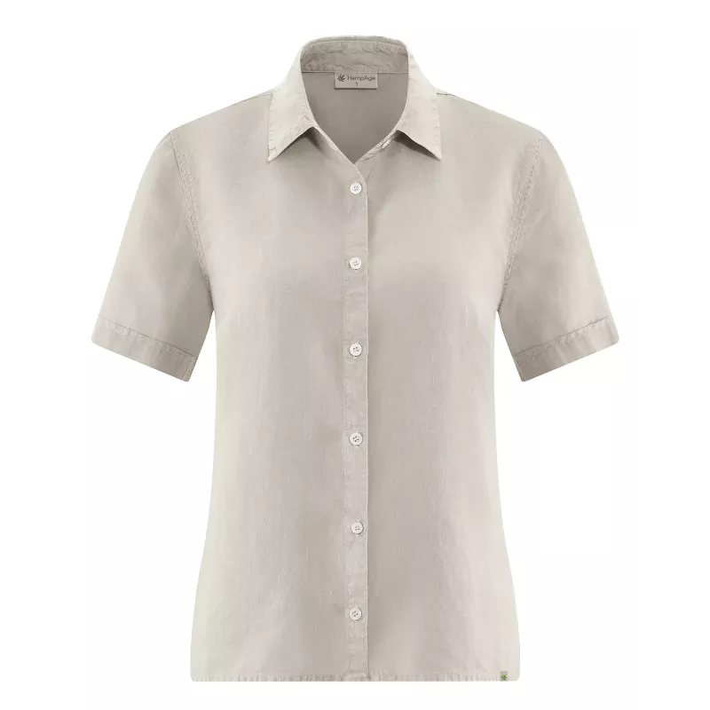 Camicia senza maniche - 100% Canapa - HempAge