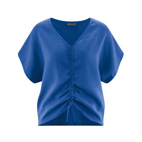 Blusa con nastro - Canapa e cotone biologico