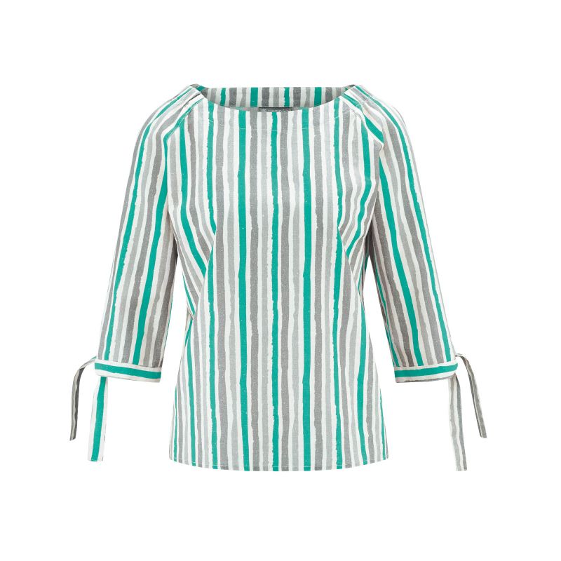 Striped blouse - Organic hemp and cotton