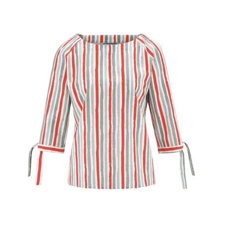 Striped blouse - Organic hemp and cotton